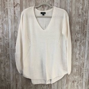 ana Cream Knit Sweater
